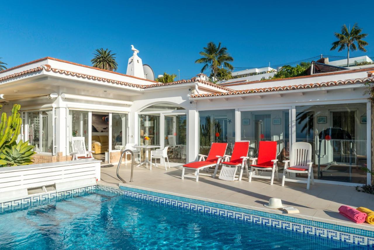 Relaxing Villa Heated Pool Luxurious Views Massage Santa Úrsula Exteriér fotografie